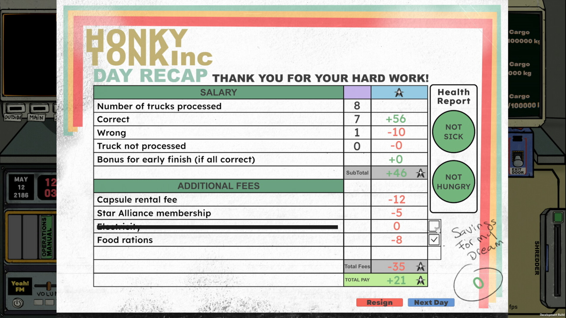 Welcome, [Employee Name] Screenshot 2
