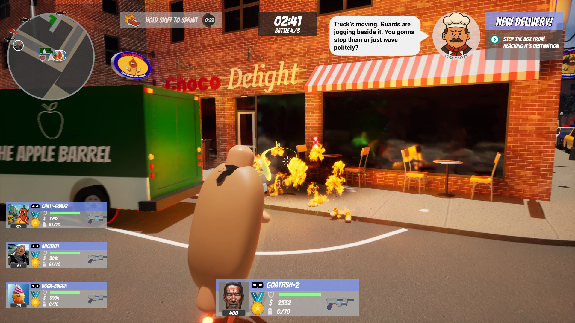 Battle Food Mania Screenshot 1