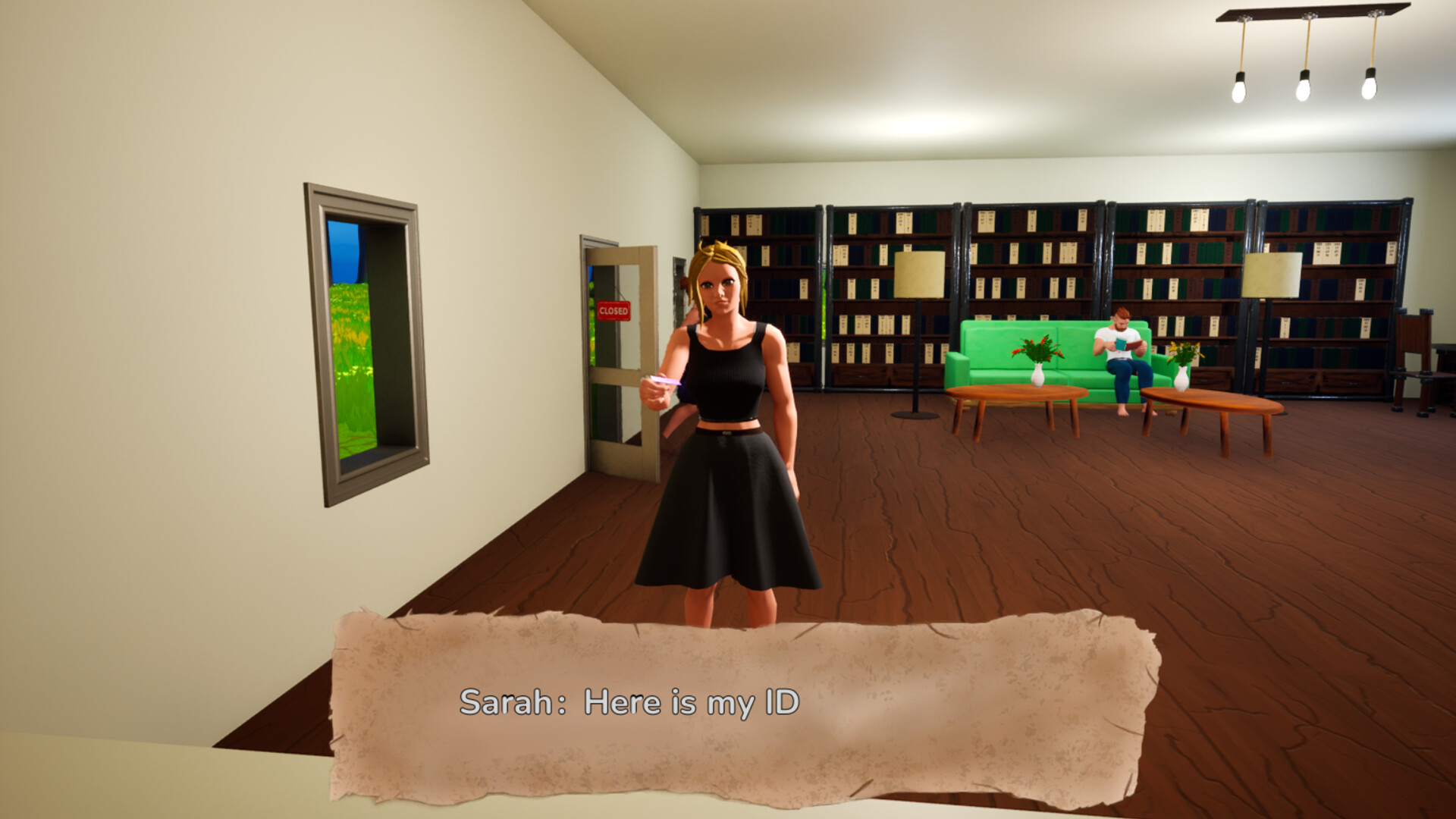 Library Simulator Screenshot 1