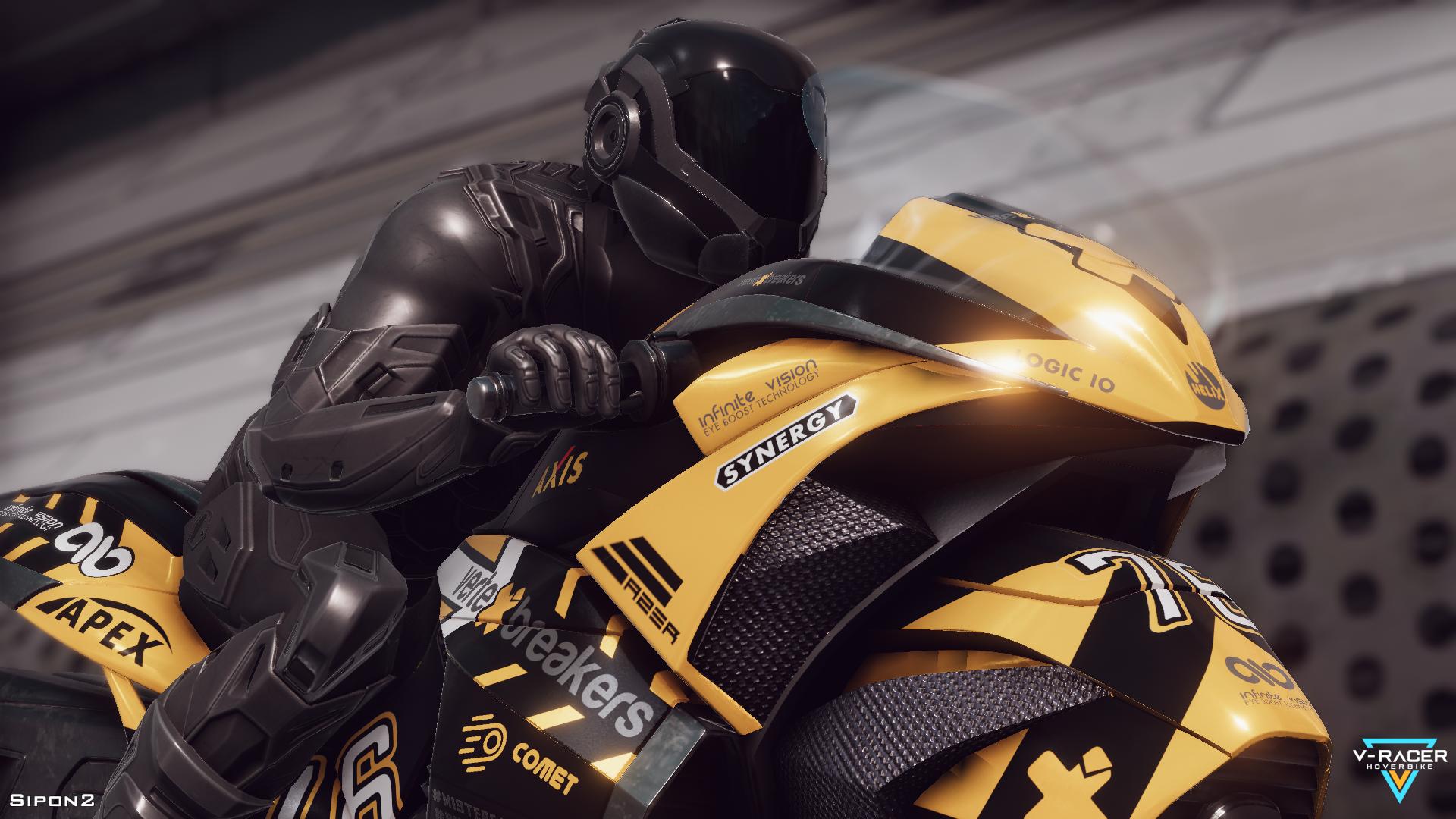 V-Racer Hoverbike Screenshot 0