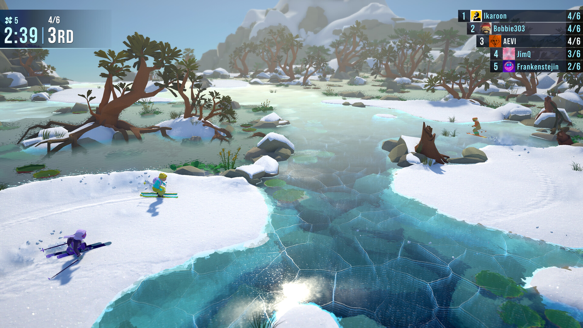 Lonely Mountains: Snow Riders Screenshot 1