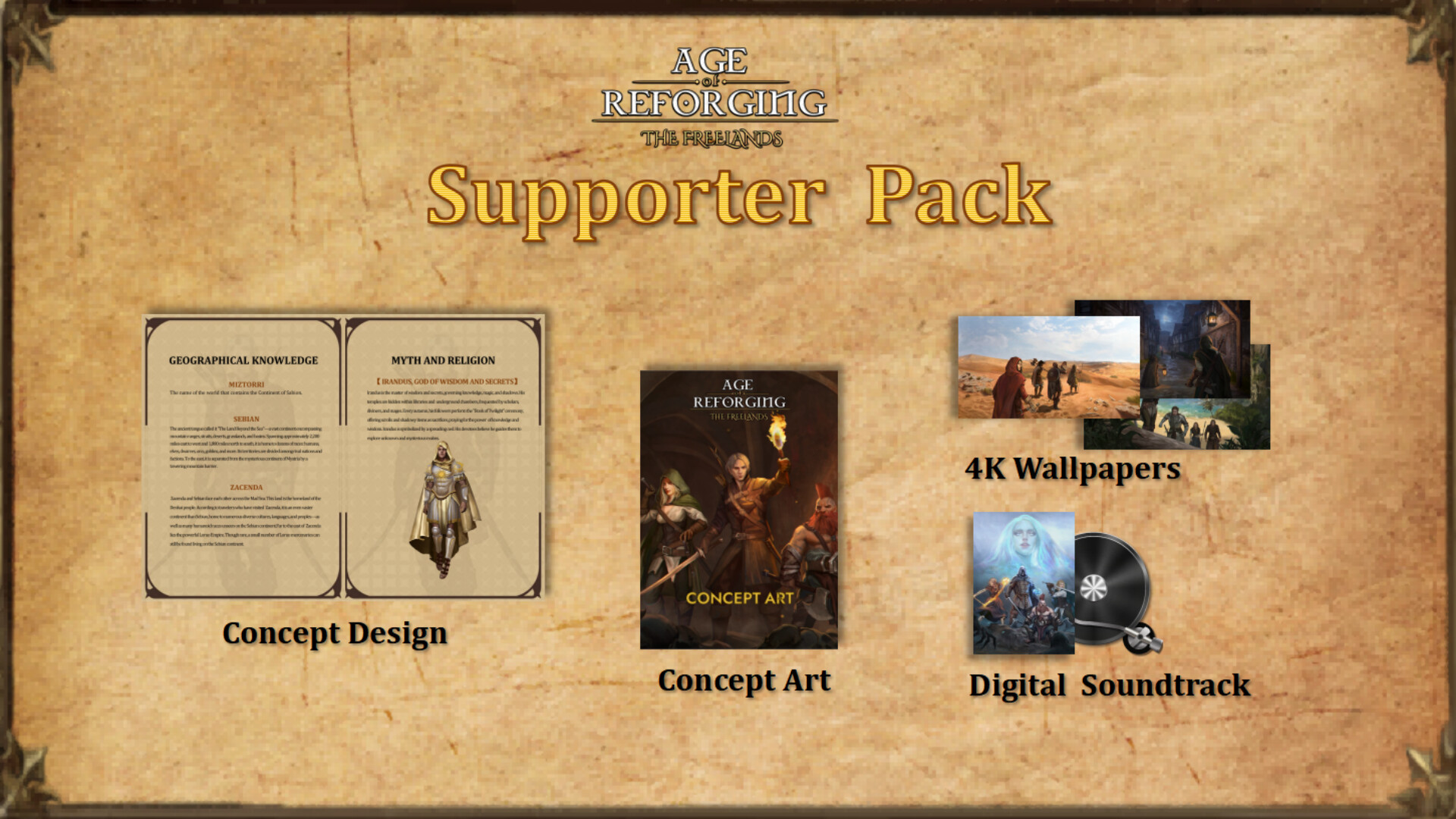 Age of Reforging: The Freelands - Supporter Pack Screenshot 1
