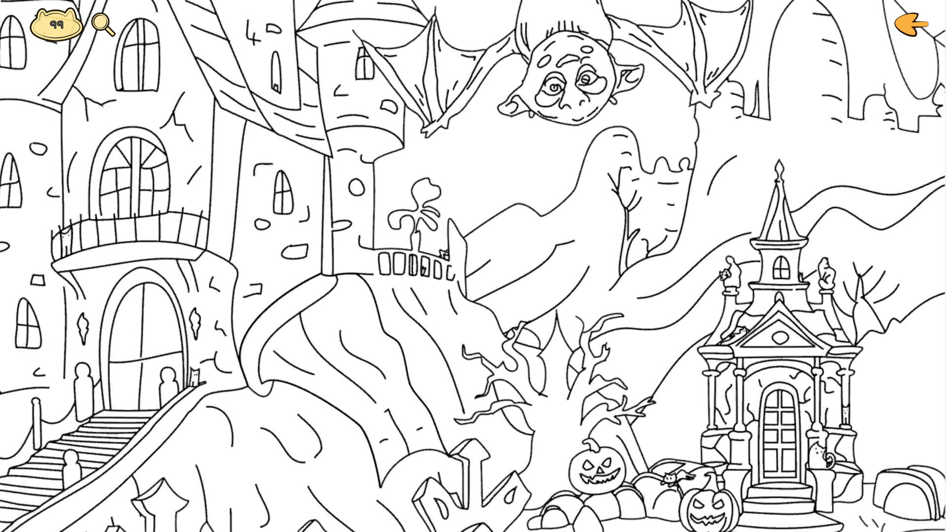 Halloween Filled With Cats Screenshot 4