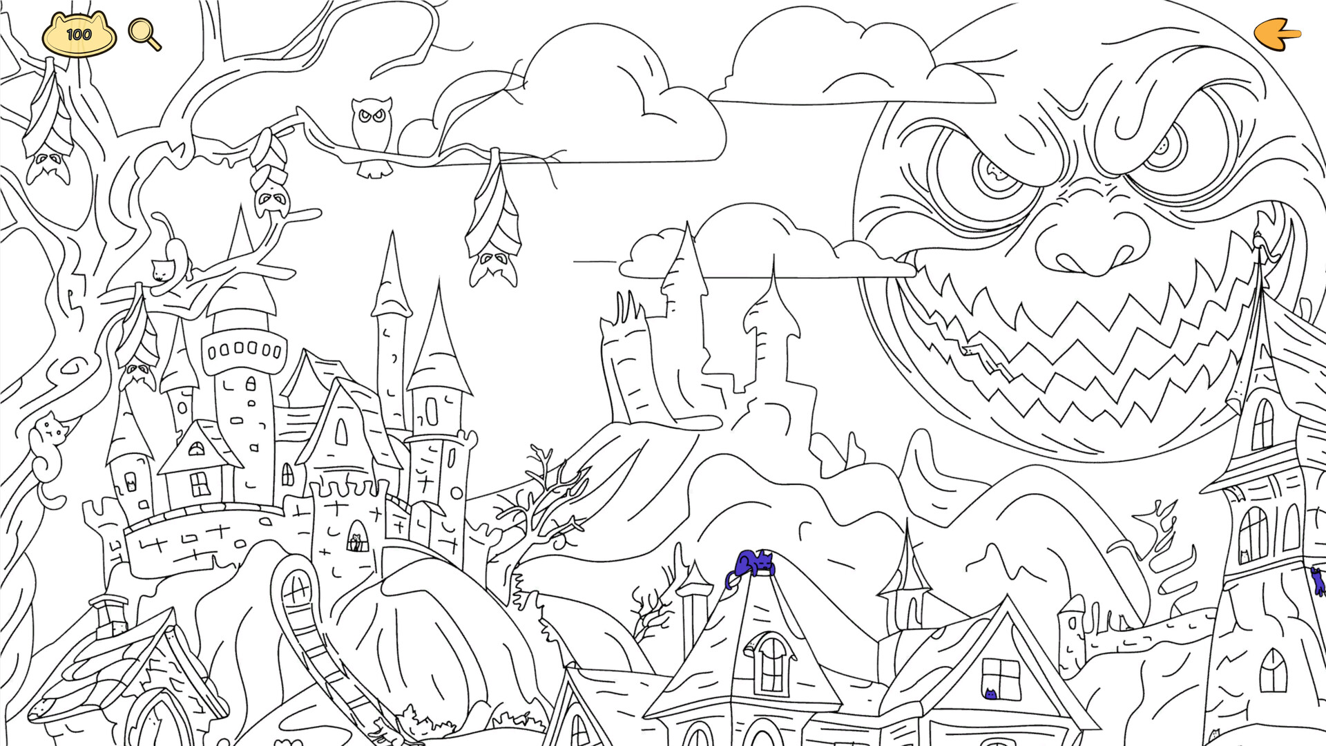 Halloween Filled With Cats Screenshot 0