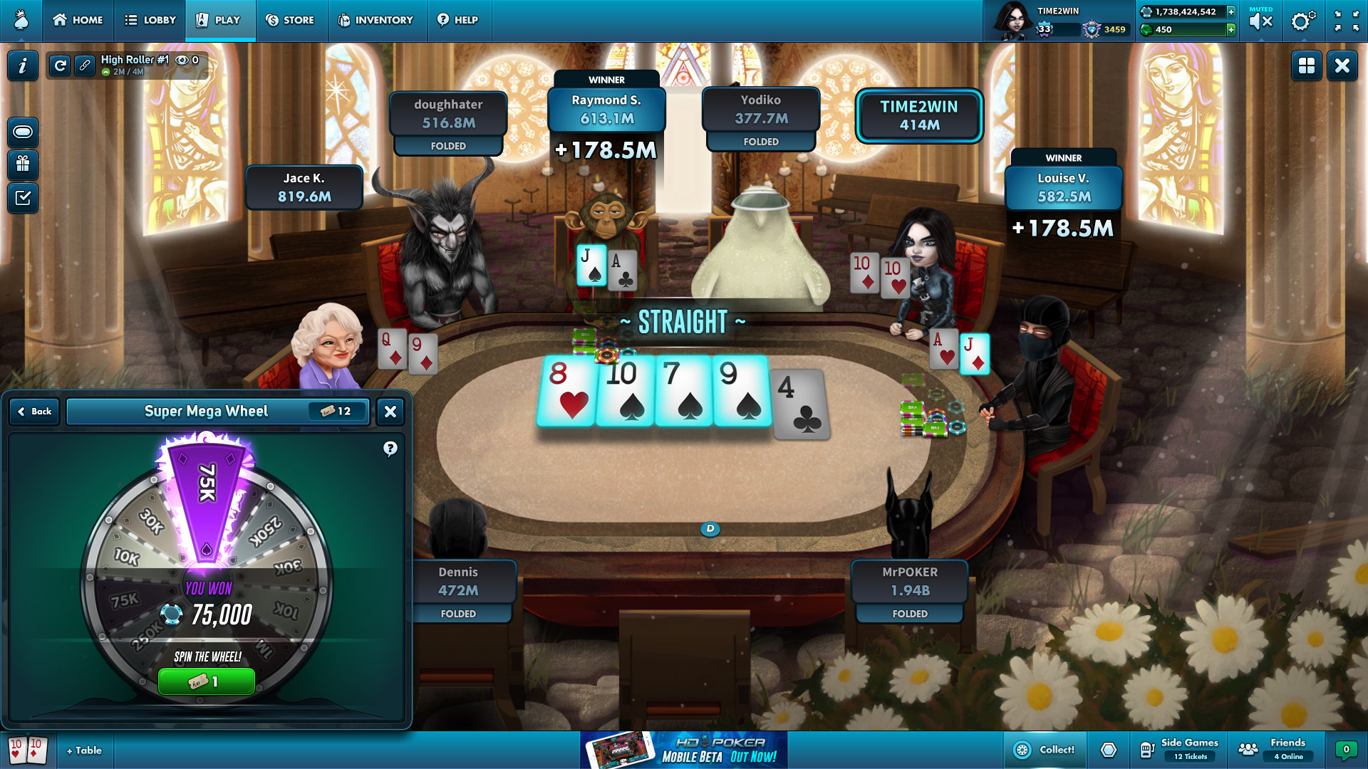 HD Poker: Texas Hold'em Screenshot 1