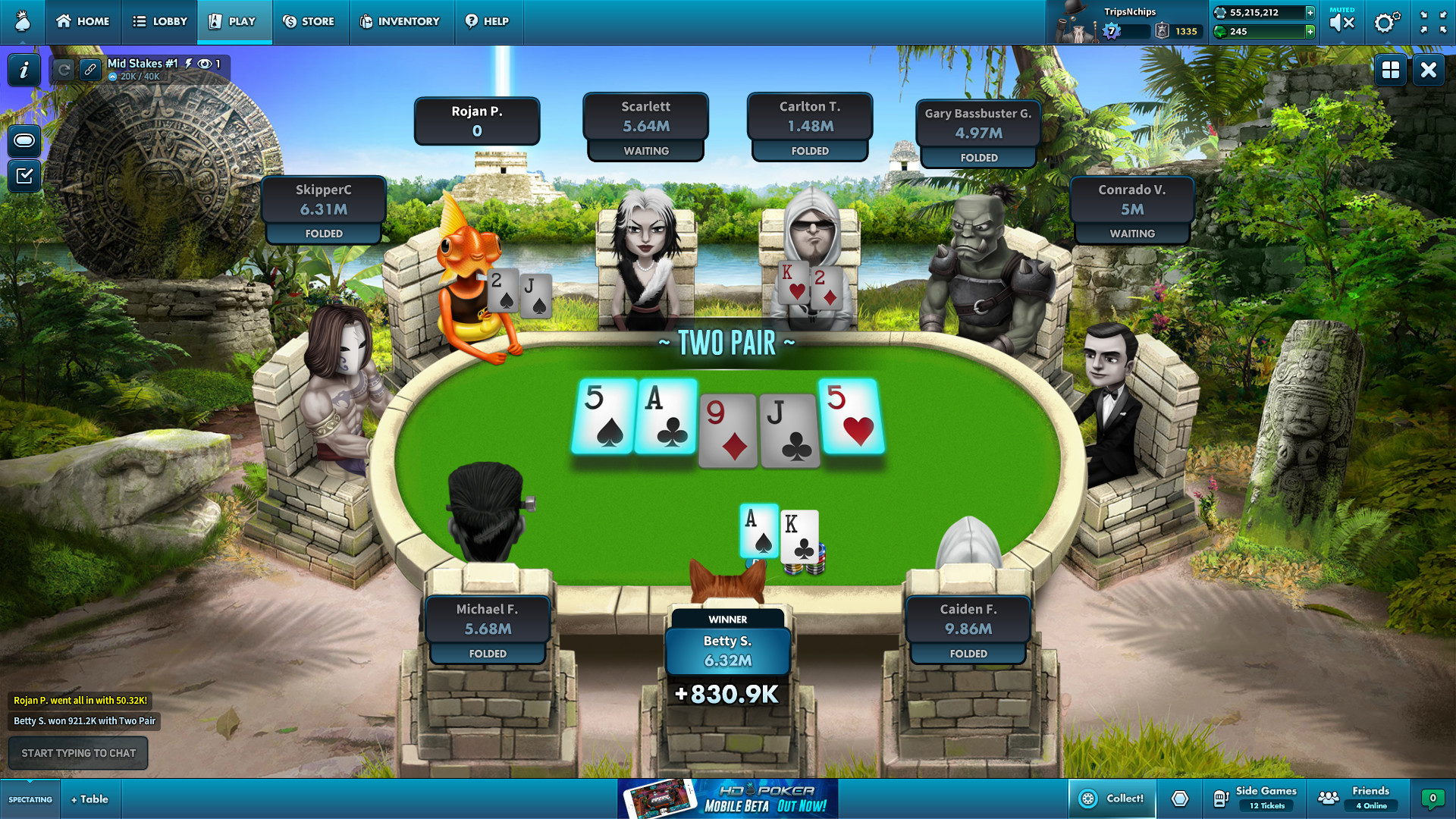 HD Poker: Texas Hold'em Screenshot 3