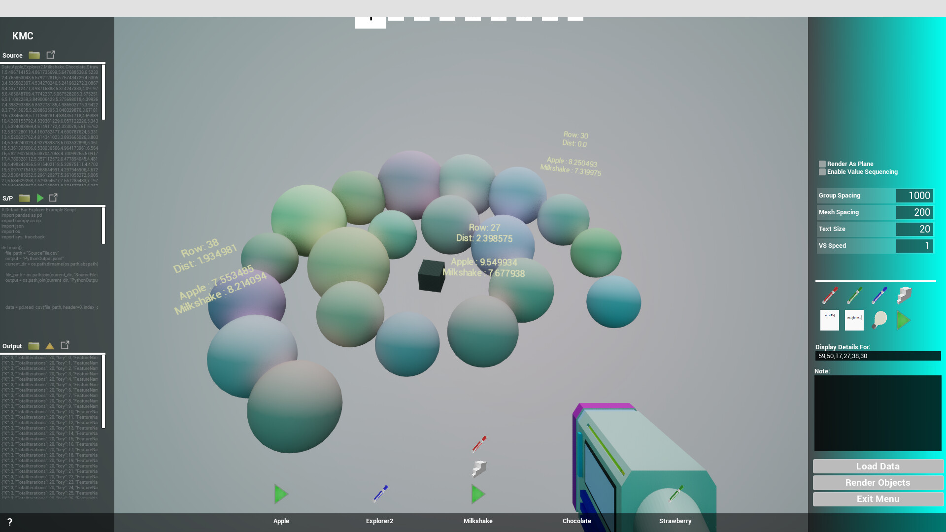 First-Person Data Explorer Screenshot 2