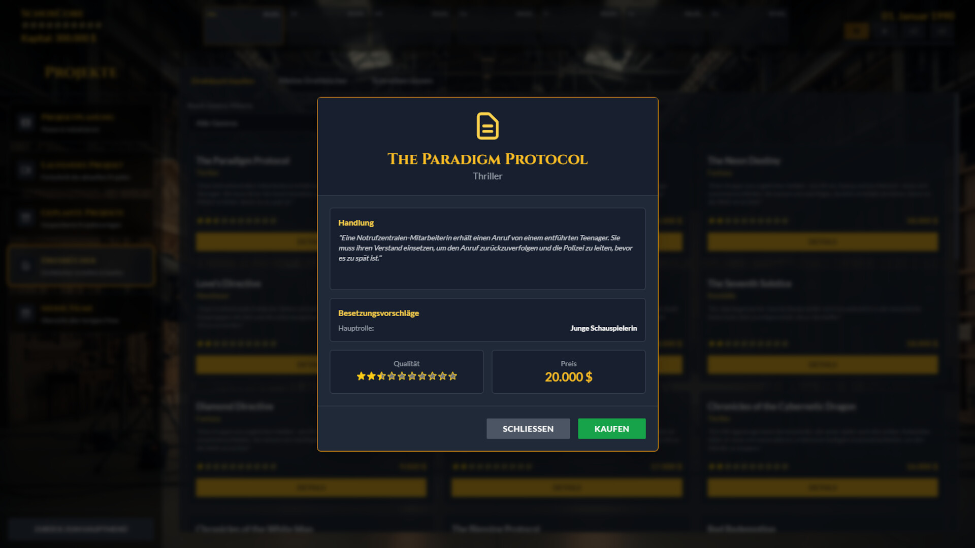 Movie Business - Die Welt der Filme Screenshot 1