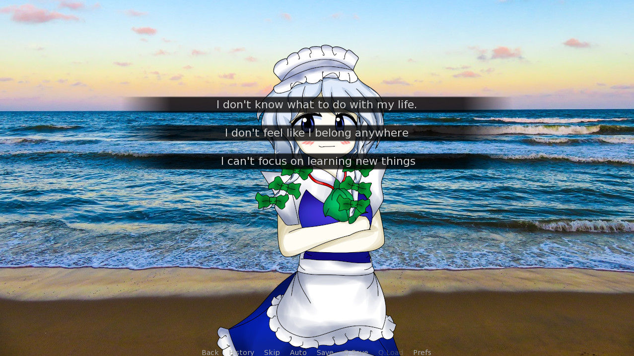 Sakuya Izayoi Gives You Advice And Dabs Screenshot 3