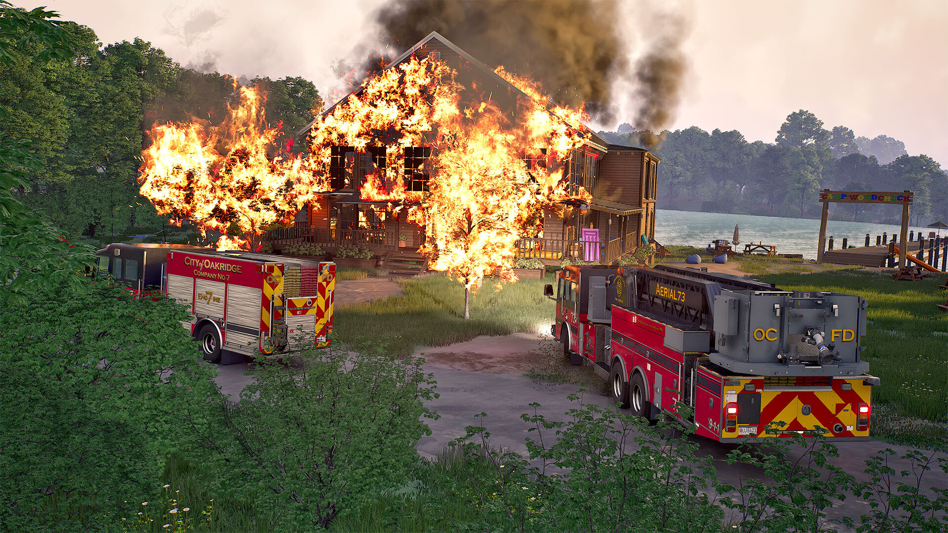 Firefighting Simulator: Ignite - Summer Camp DLC Screenshot 3