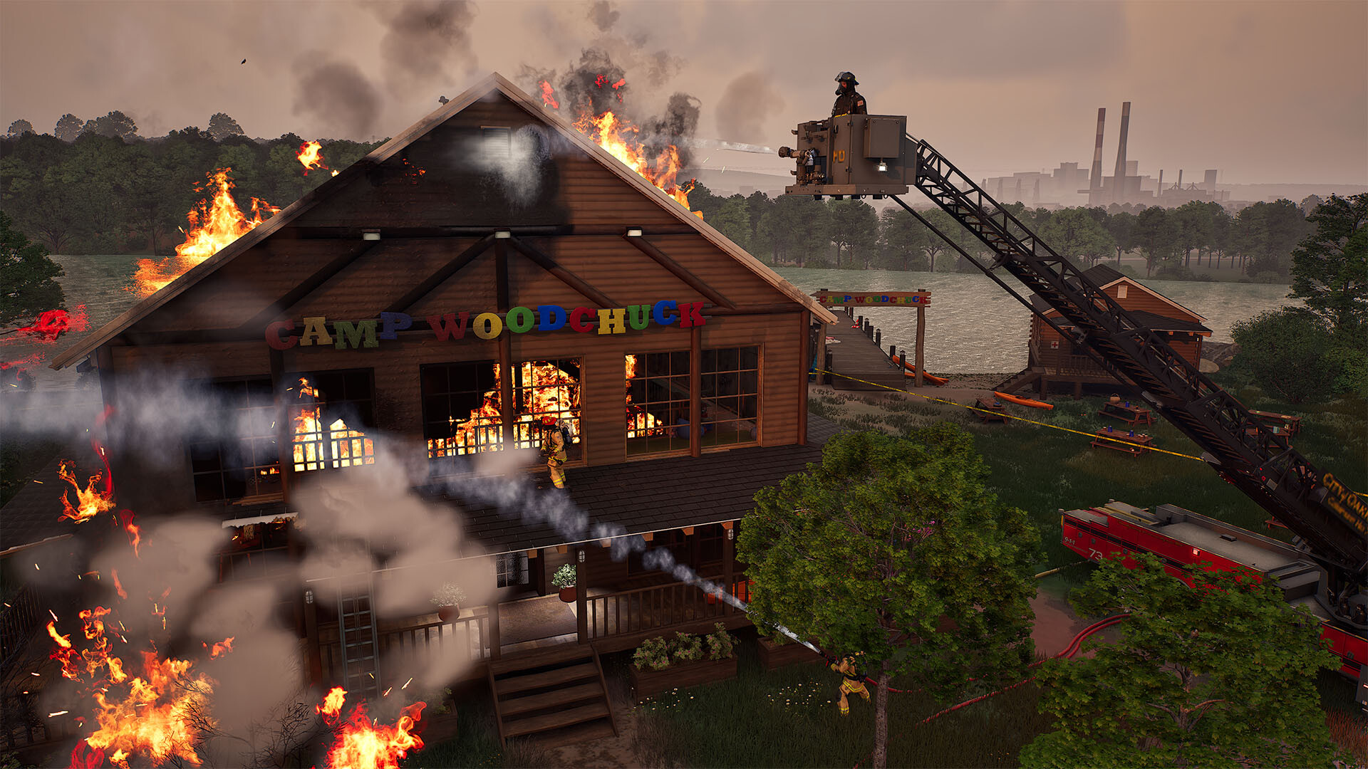 Firefighting Simulator: Ignite - Summer Camp DLC Screenshot 0