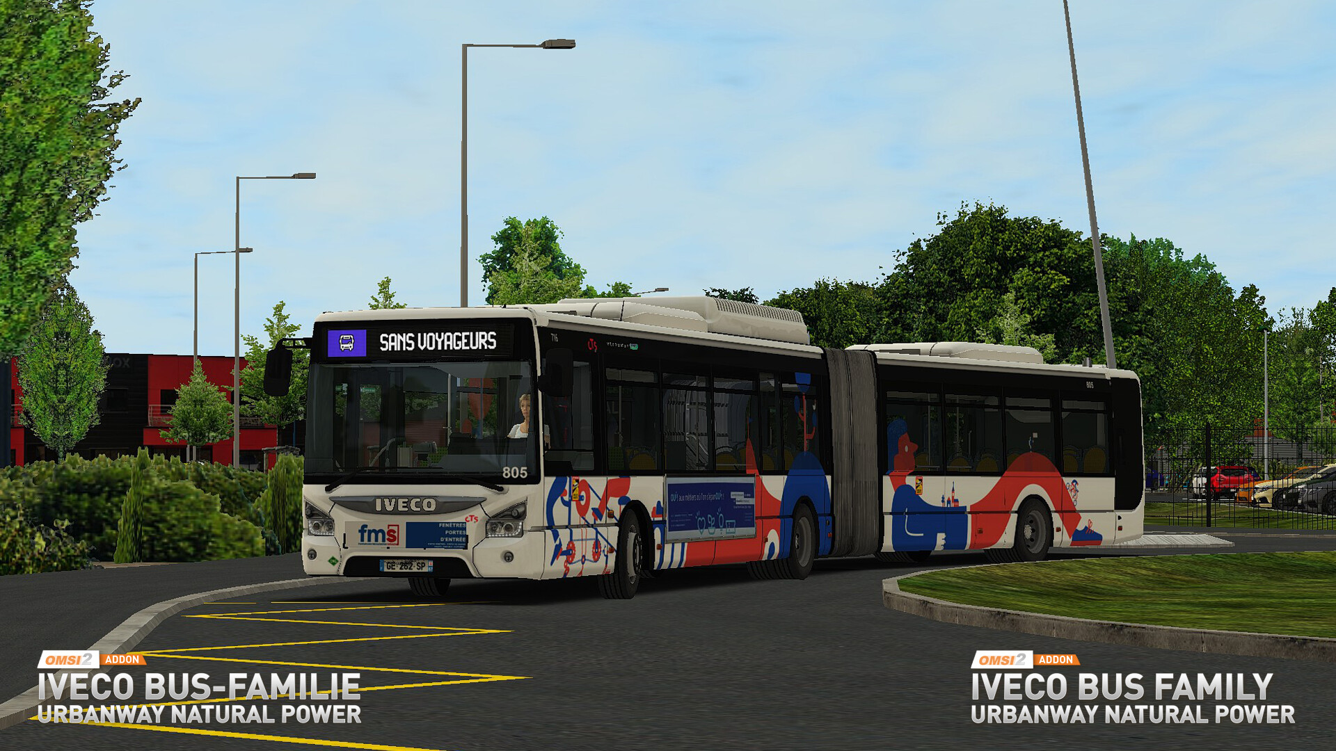 OMSI 2 Add-on IVECO Bus Family Urbanway Natural Power Screenshot 2