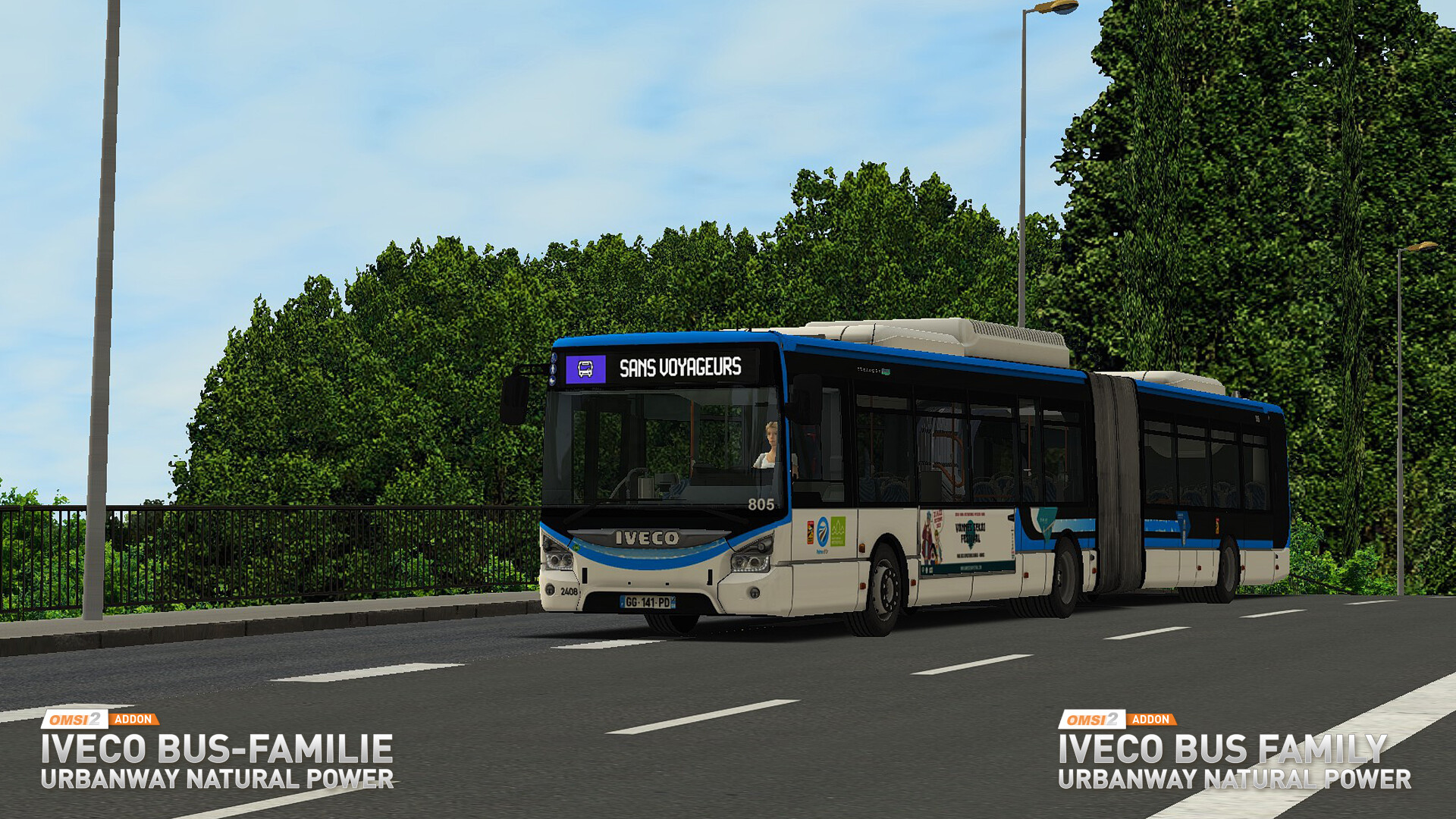 OMSI 2 Add-on IVECO Bus Family Urbanway Natural Power Screenshot 1