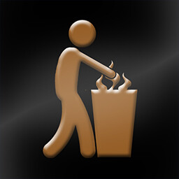 Cold hands warm heart icon