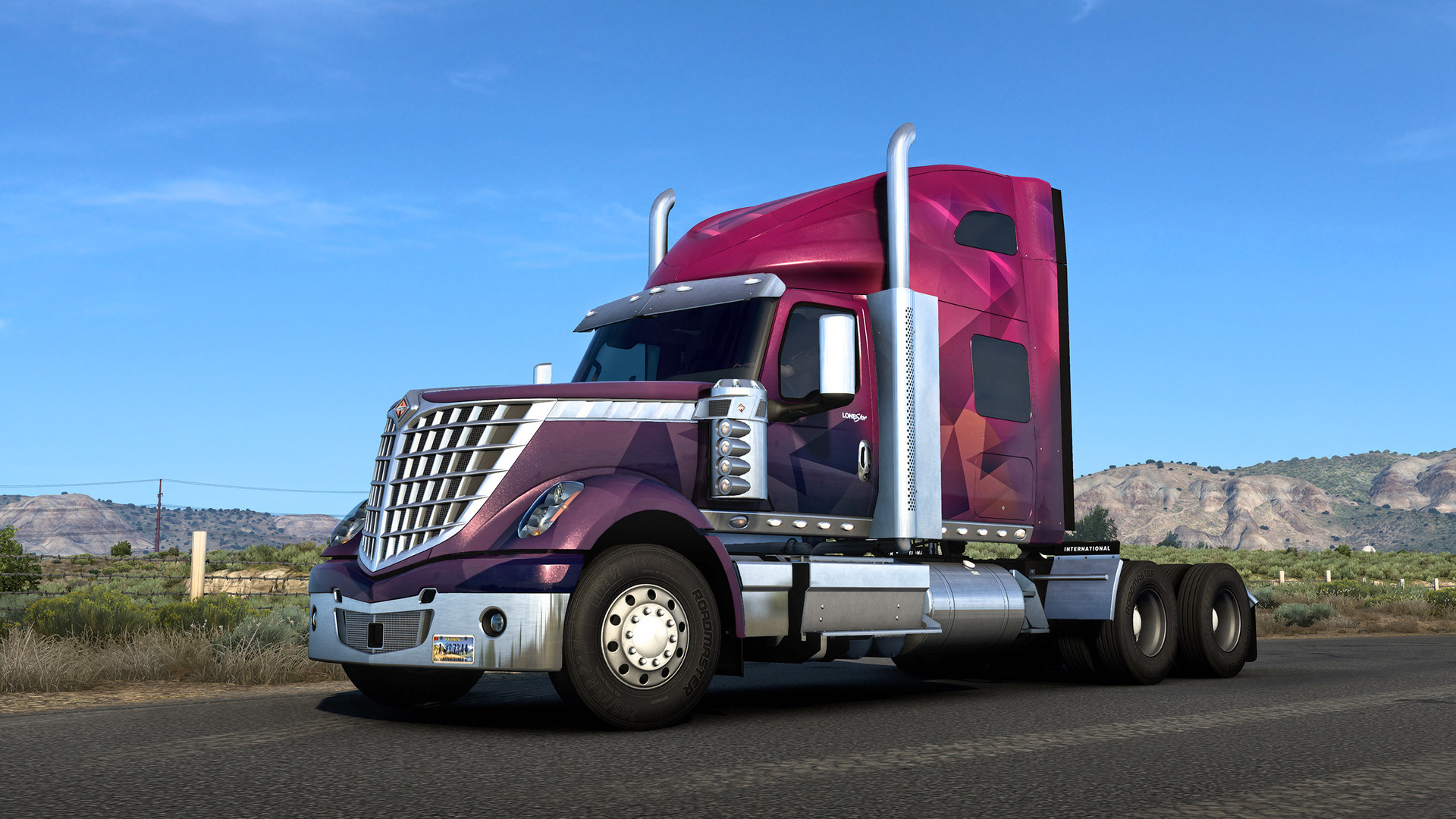 American Truck Simulator - Retrowave Paint Jobs Pack Screenshot 6
