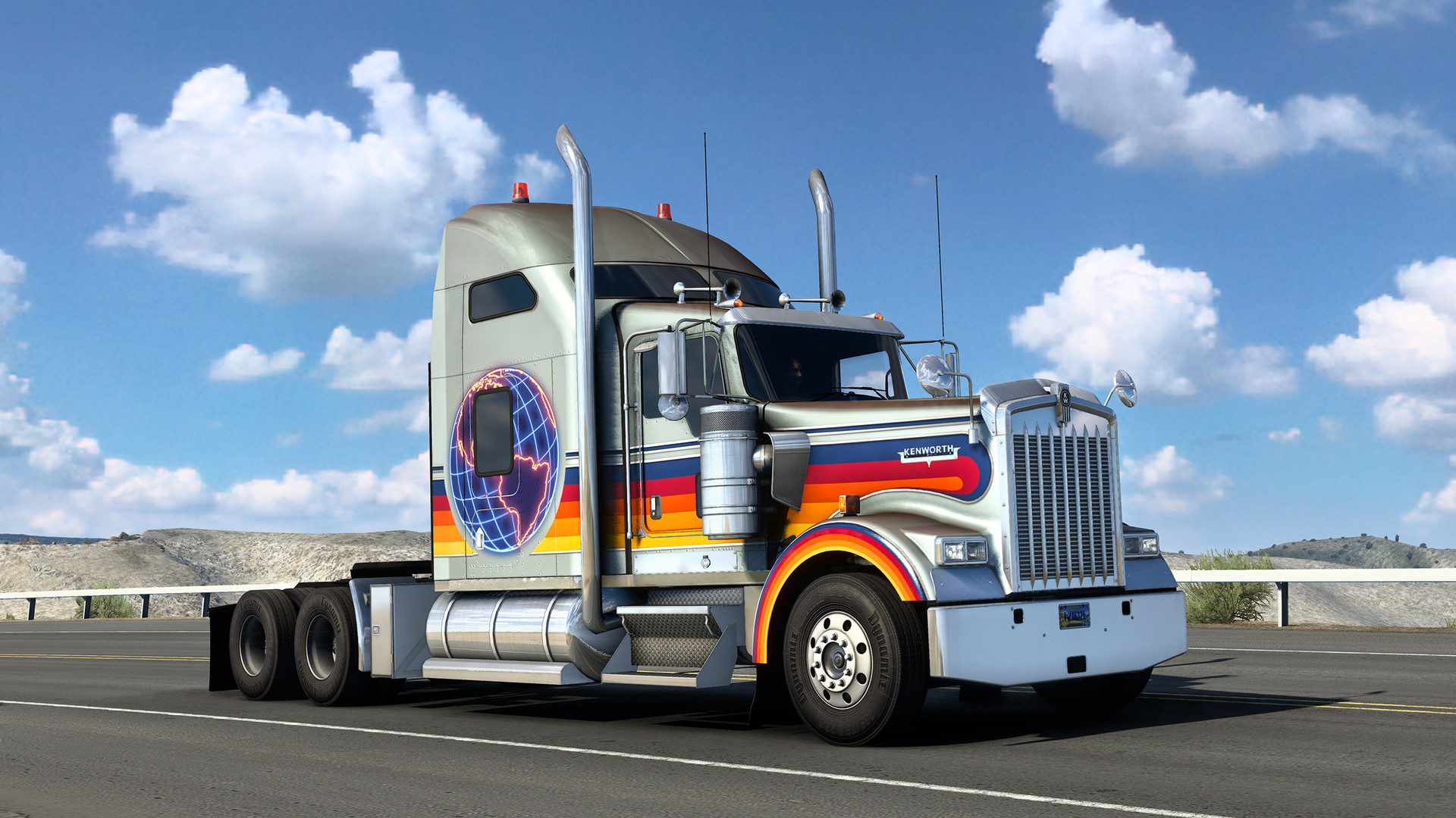 American Truck Simulator - Retrowave Paint Jobs Pack Screenshot 18
