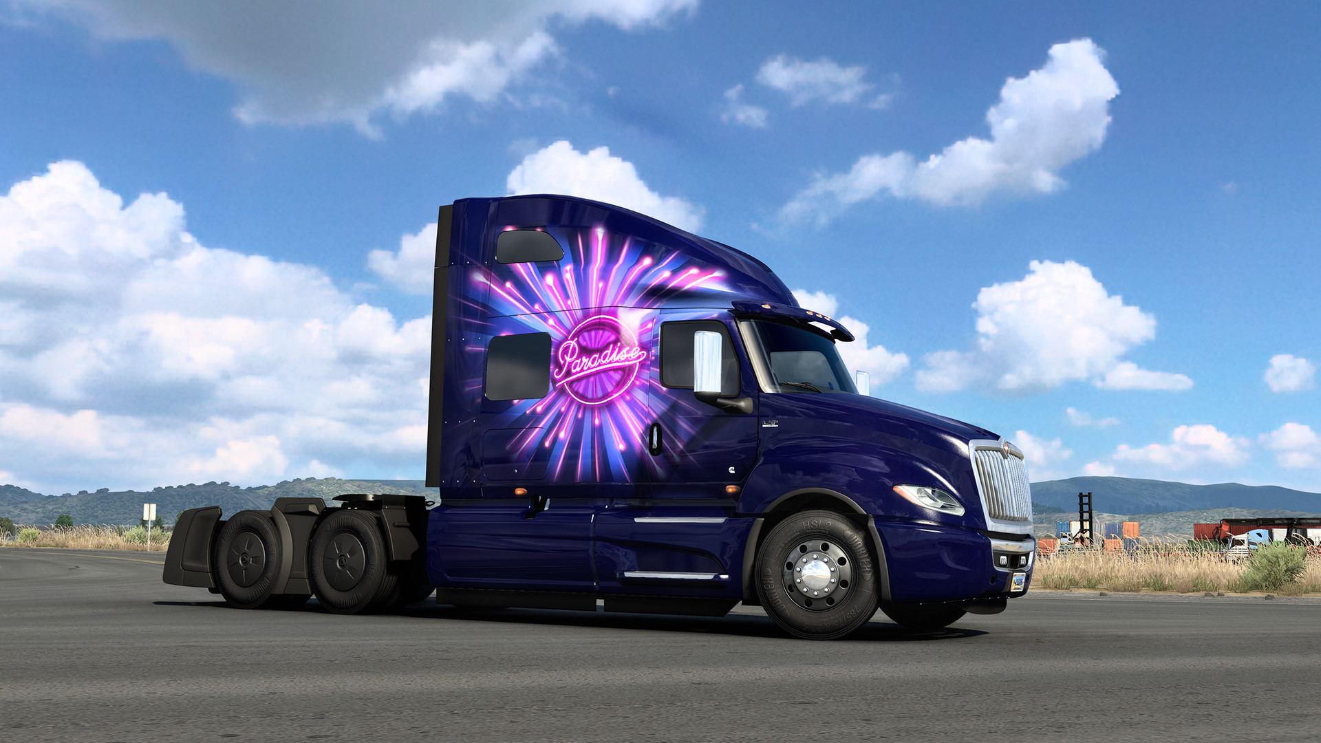 American Truck Simulator - Retrowave Paint Jobs Pack Screenshot 17