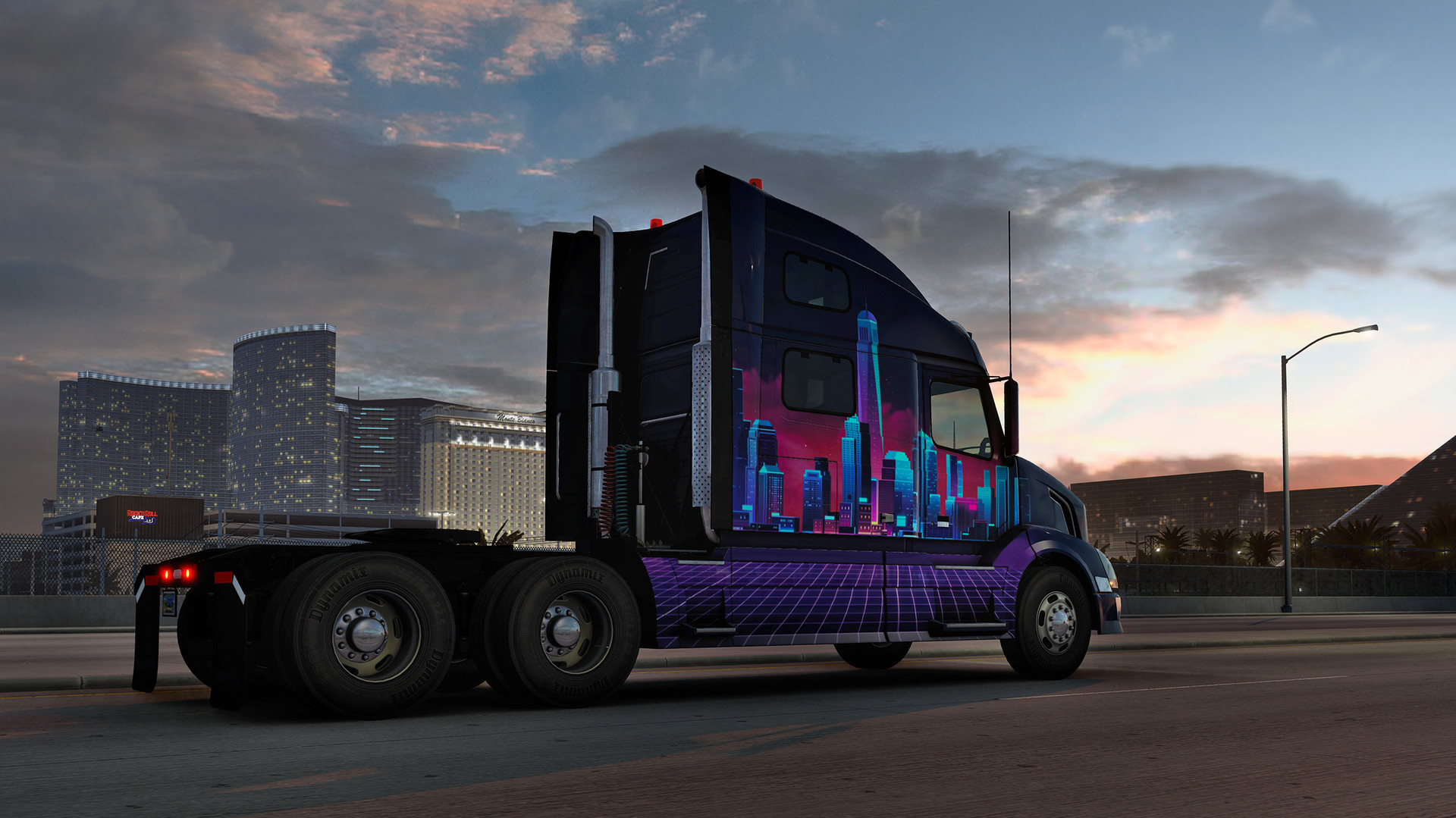 American Truck Simulator - Retrowave Paint Jobs Pack Screenshot 7