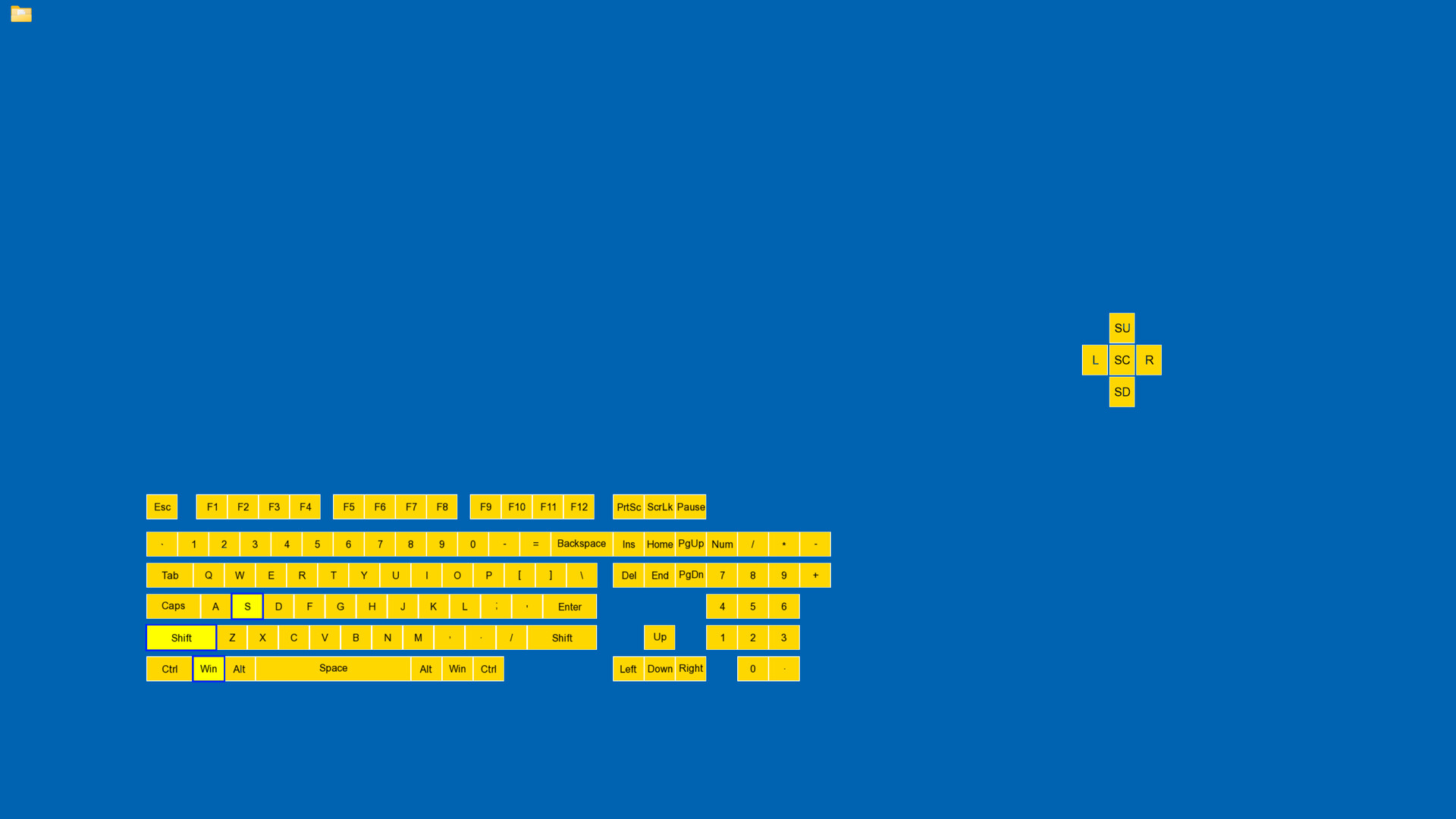 Keyboard & Mouse Overlay Screenshot 5