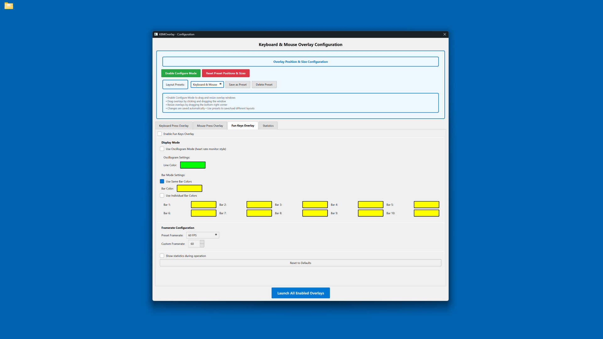 Keyboard & Mouse Overlay Screenshot 2