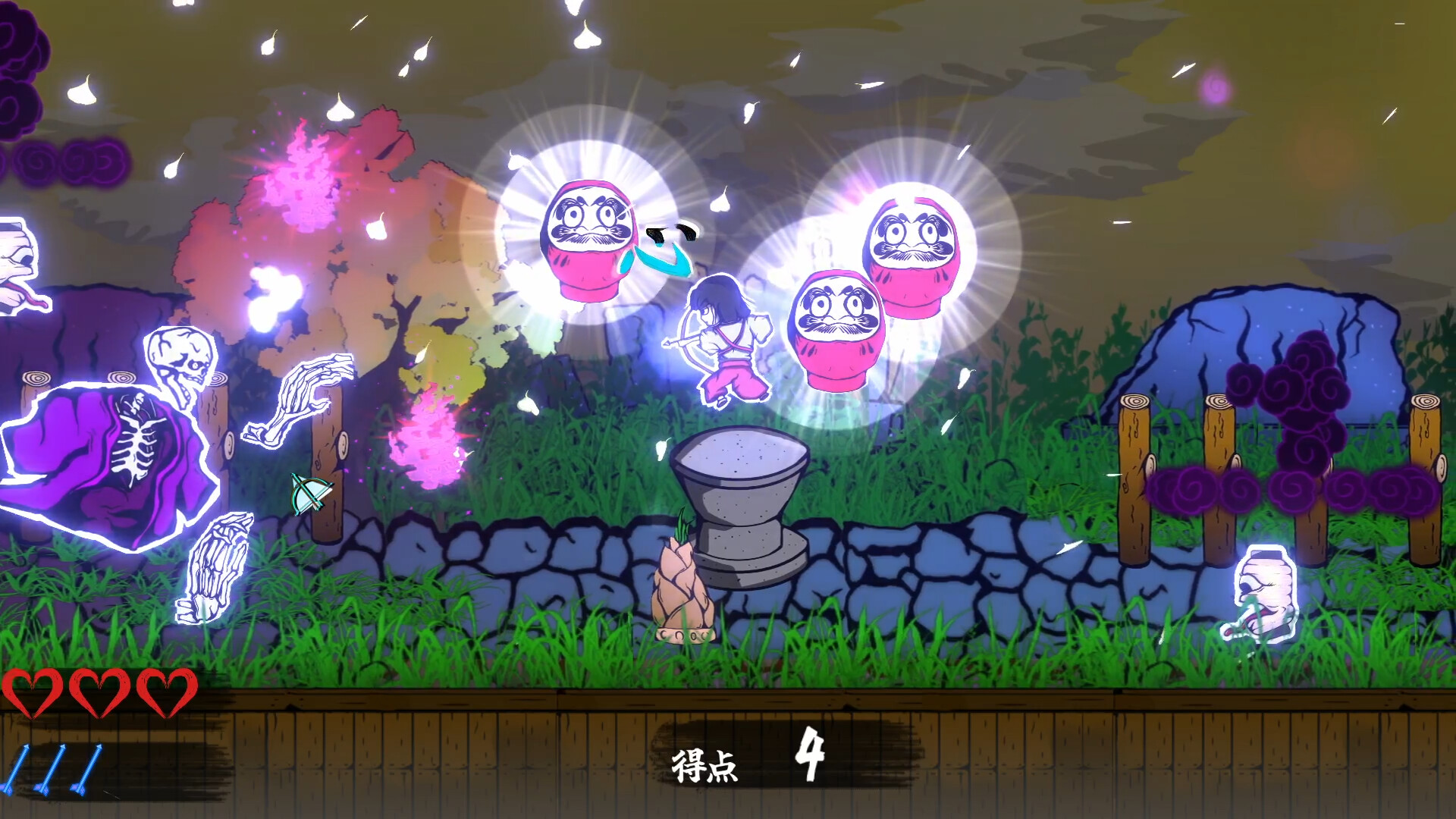 Hamayumishi ～Night Parade of a Hundred Yokai～ Screenshot 1