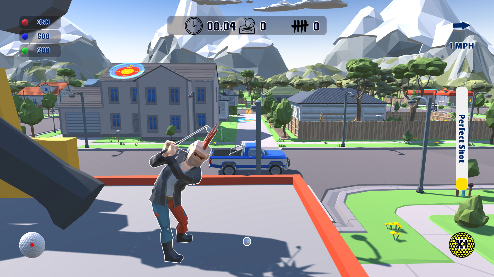 Urban Golf: Hot Dog Edition Screenshot 0