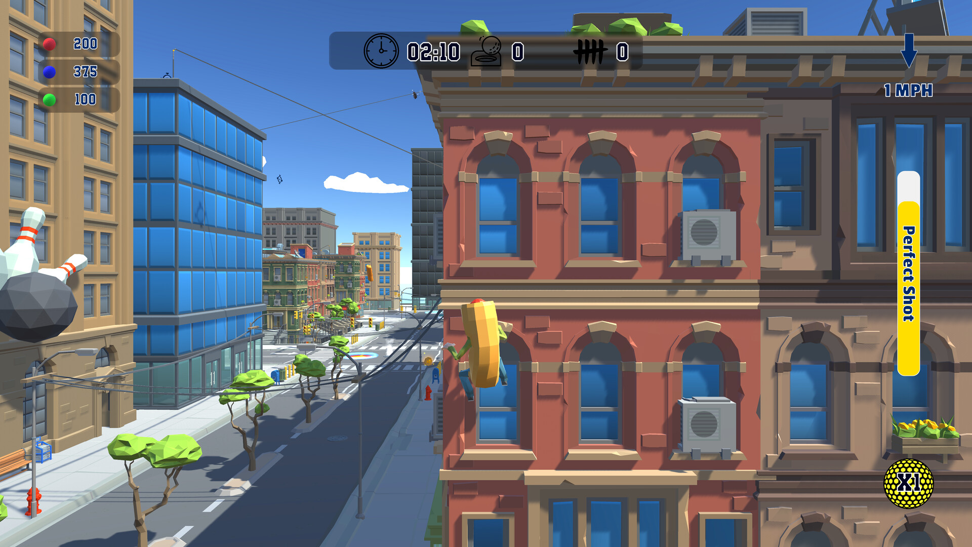 Urban Golf: Hot Dog Edition Screenshot 1