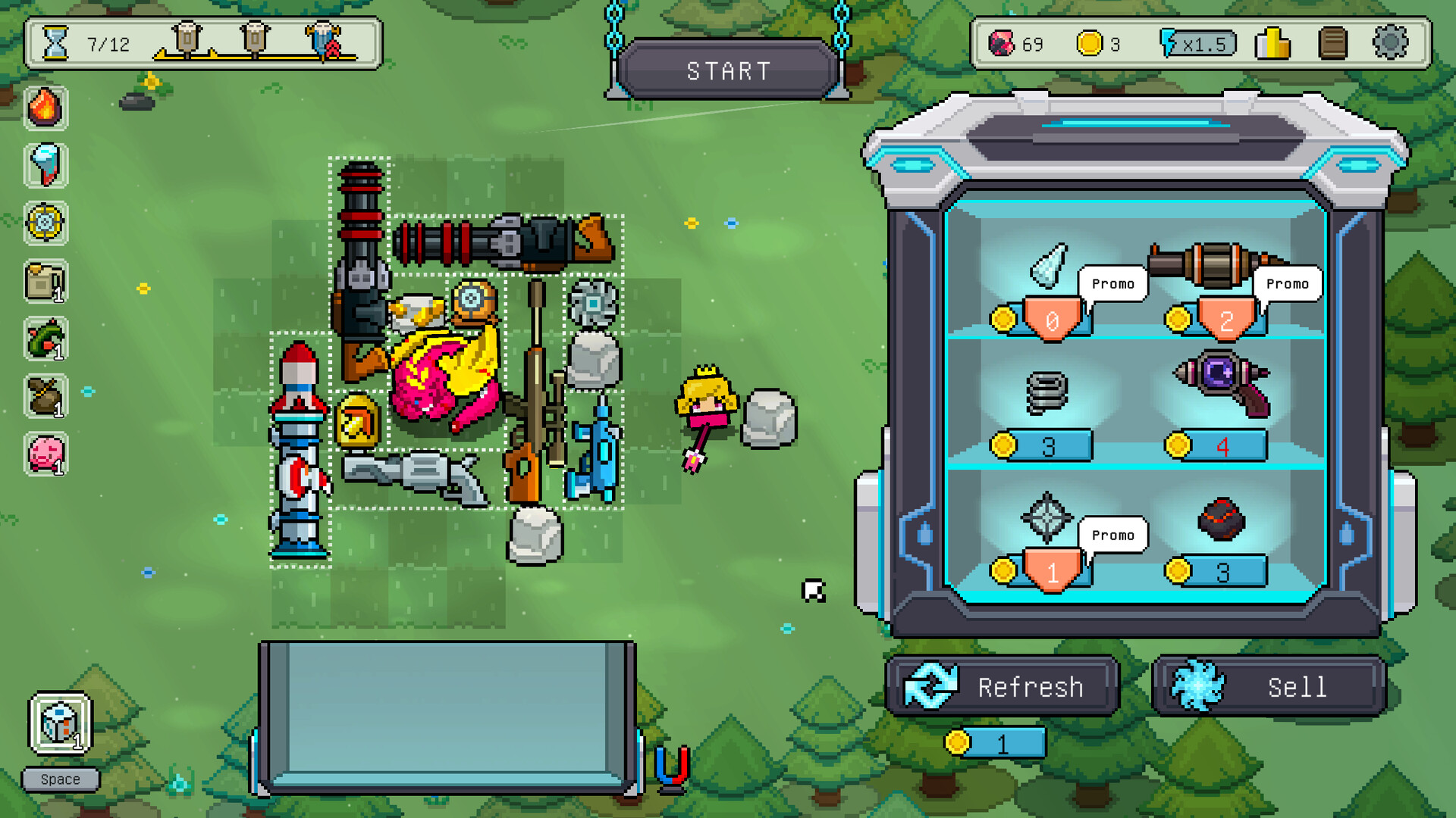 Guns, Princess and Braves Screenshot 0