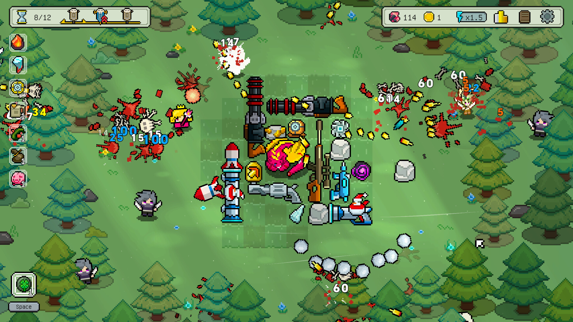 枪炮、公主与勇者 Guns, Princess and Braves Demo Screenshot 1