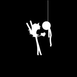 Encountering a hanging ghost, died of a heart attack icon