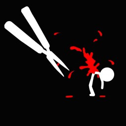 Encountered the scissor zombie again and was killed by her icon