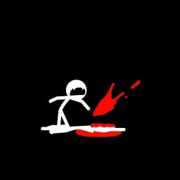 Bitten to death by a zombie icon