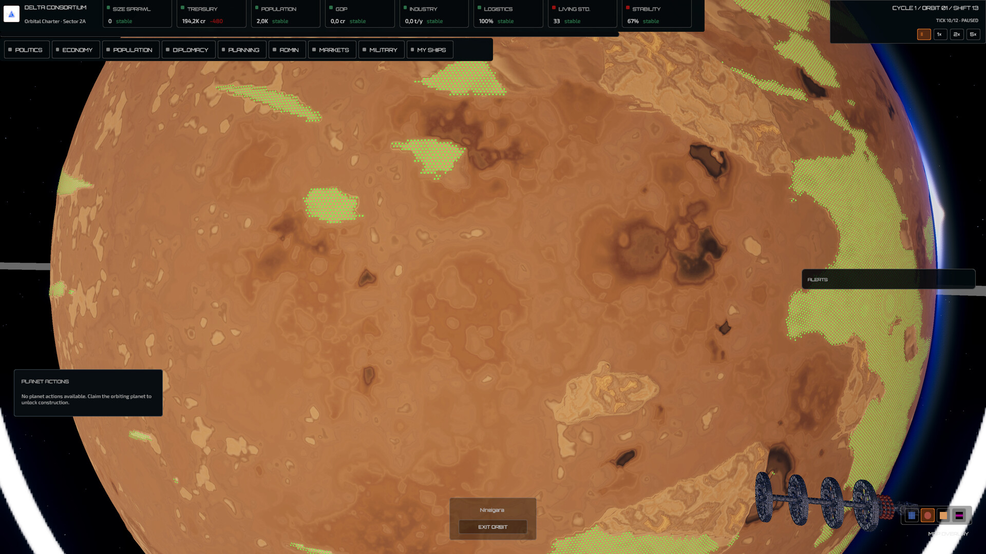 Antropico: Colonies Screenshot 2