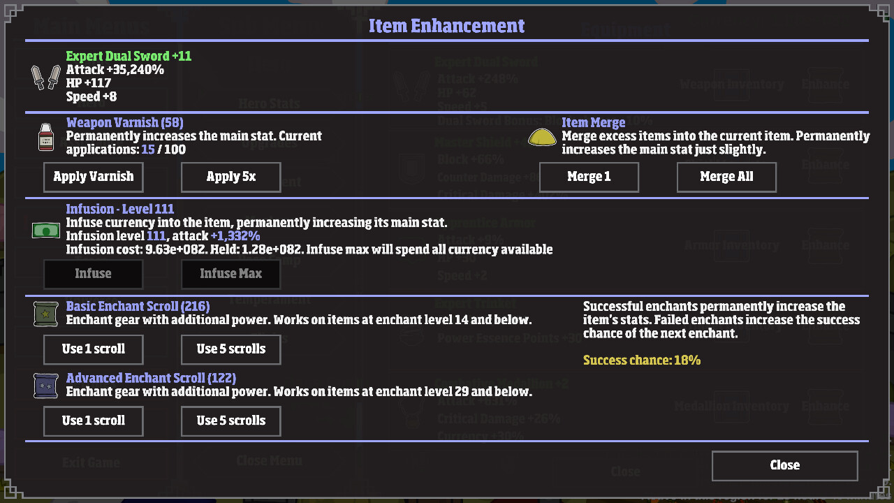 Monster Hunting: Incremental Grind Forever Screenshot 8