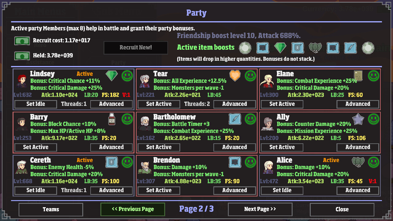 Monster Hunting: Incremental Grind Forever Screenshot 7