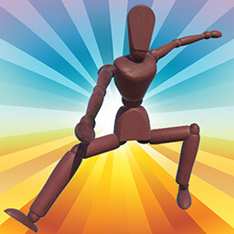 Red and vibrant icon