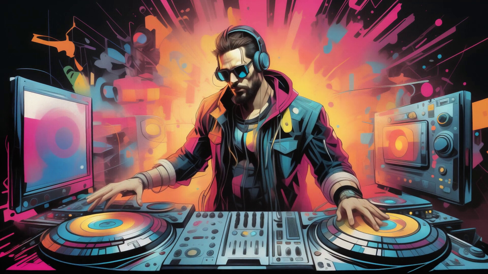 AI-VJ - DJ 6 Visuals Screenshot 10