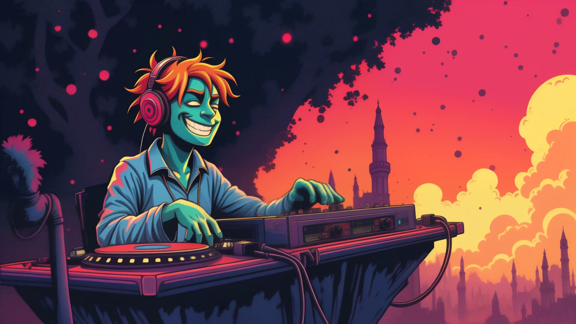 AI-VJ - DJ 6 Visuals Screenshot 4