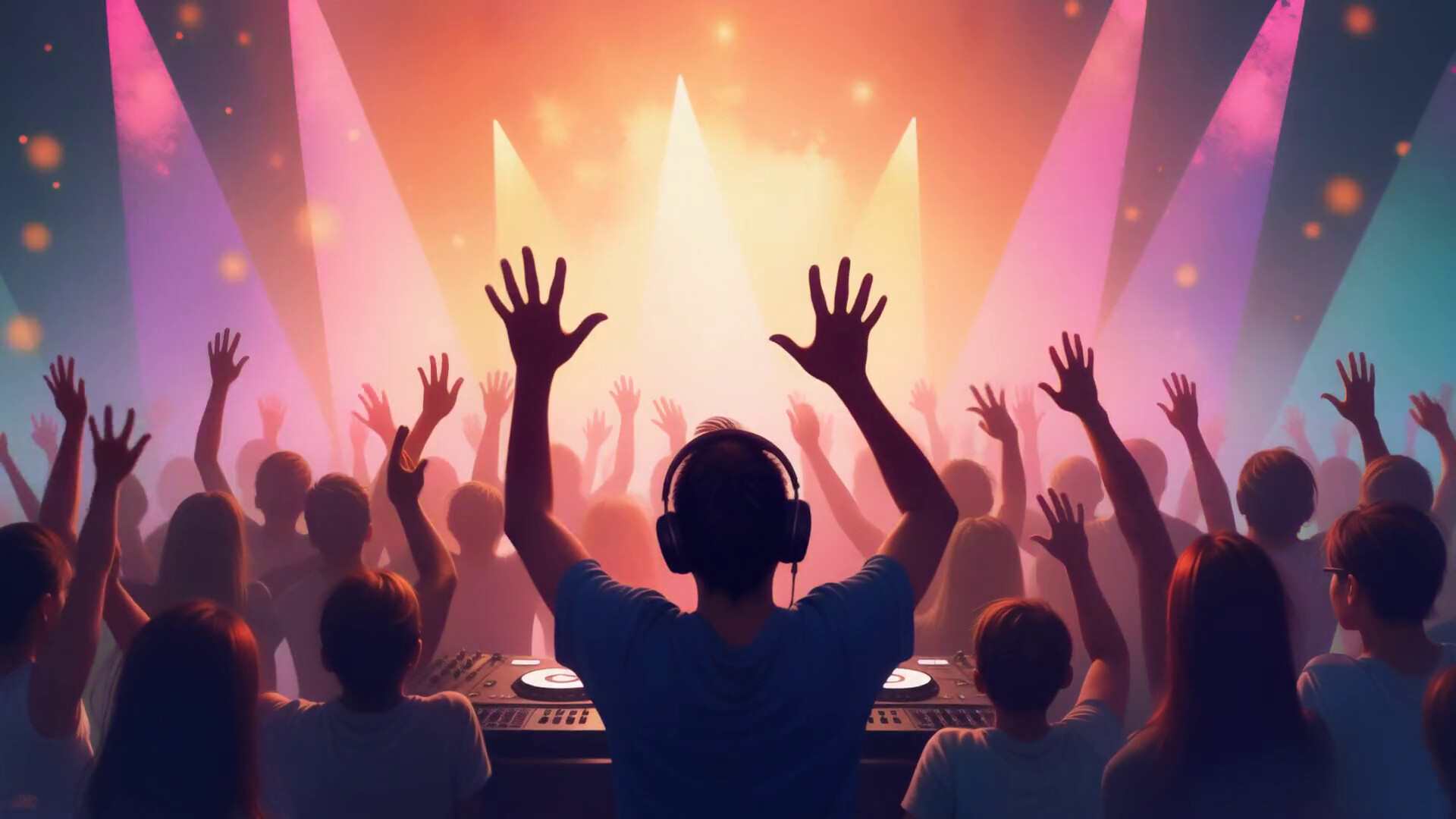 AI-VJ - DJ 6 Visuals Screenshot 1