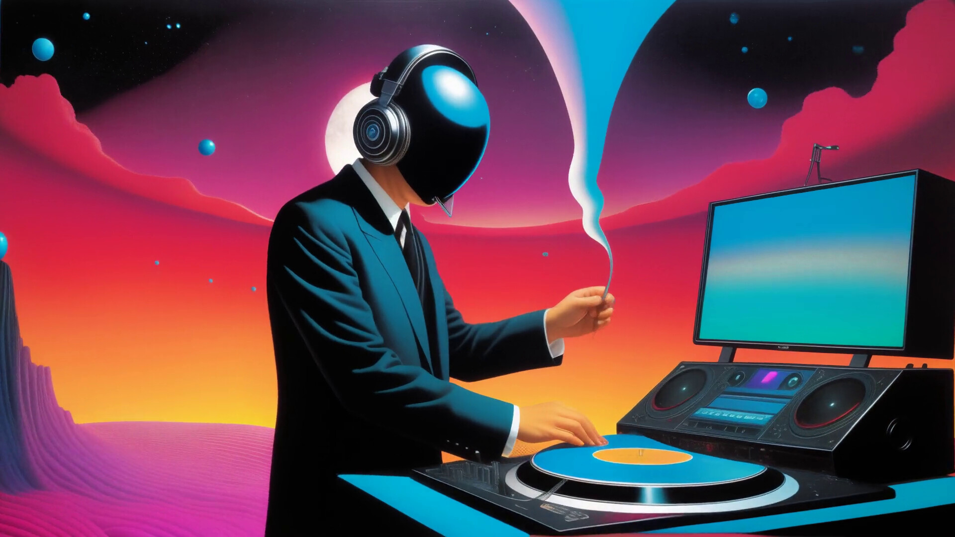 AI-VJ - DJ 6 Visuals Screenshot 7