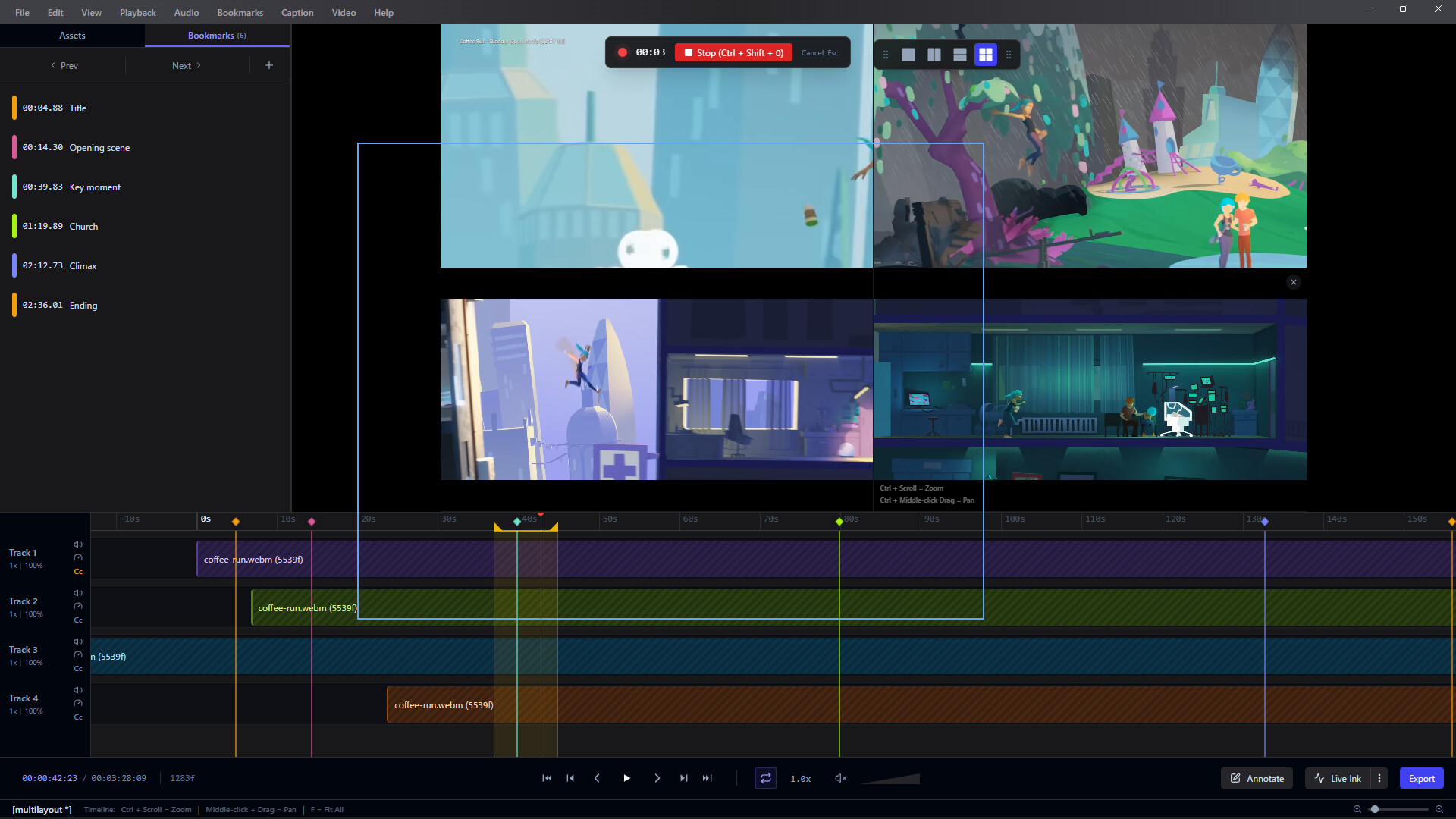 Frameglyph Screenshot 1