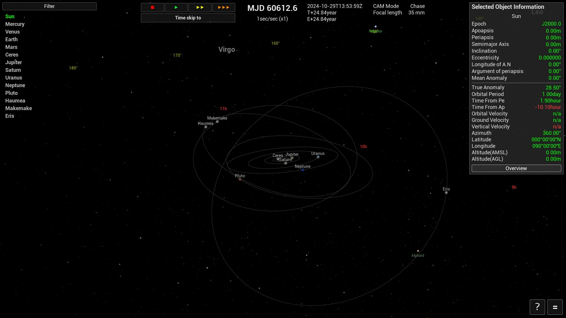 Keplerian Space Discovery Demo Screenshot 9
