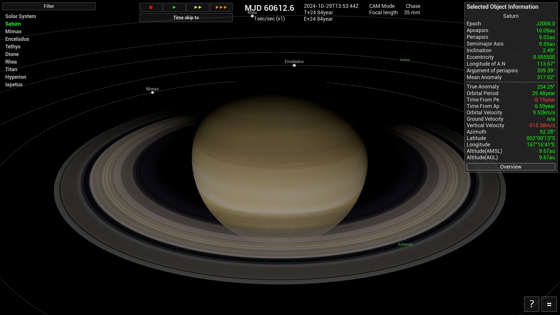 Keplerian Space Discovery Demo Screenshot 8