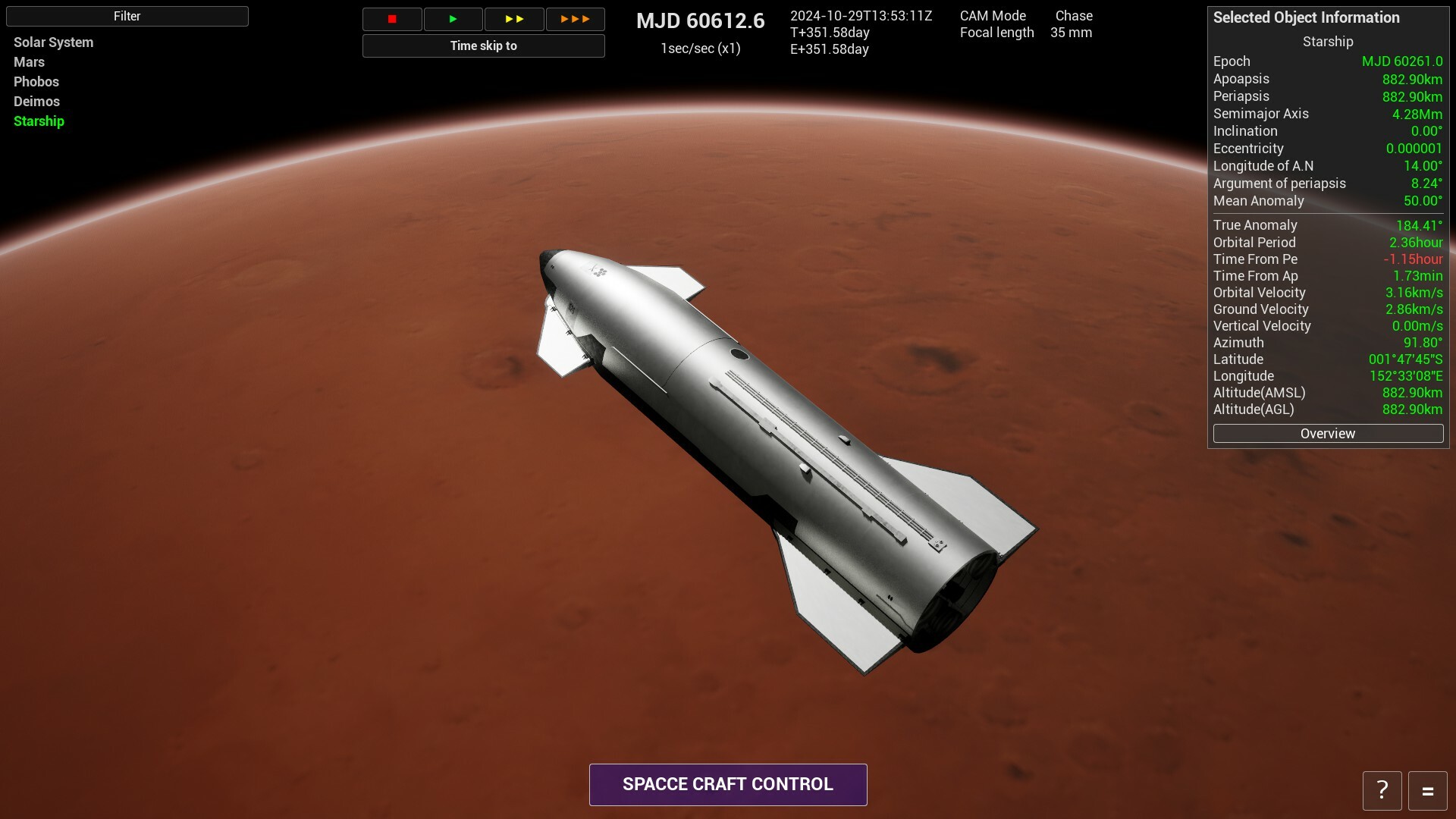Keplerian Space Discovery Demo Screenshot 7
