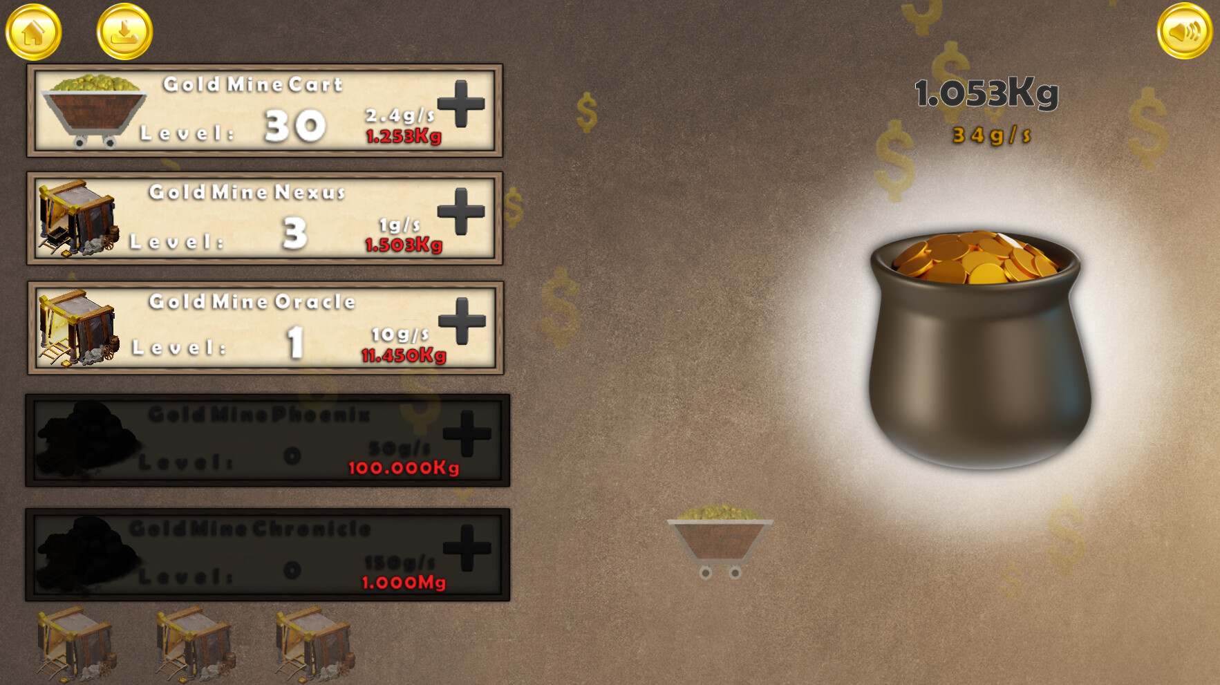 Gold Rush Clicker Screenshot 3