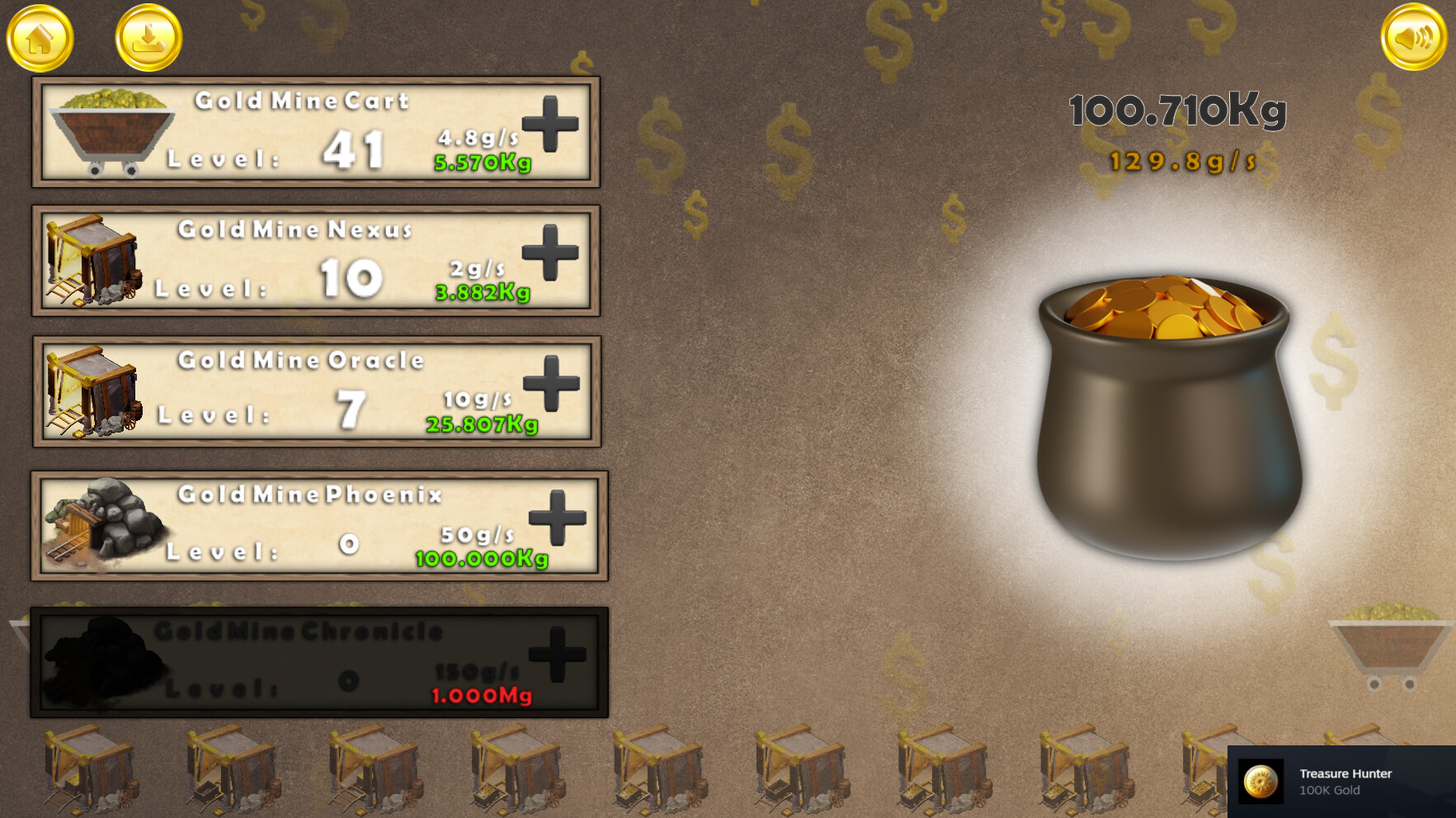 Gold Rush Clicker Screenshot 2