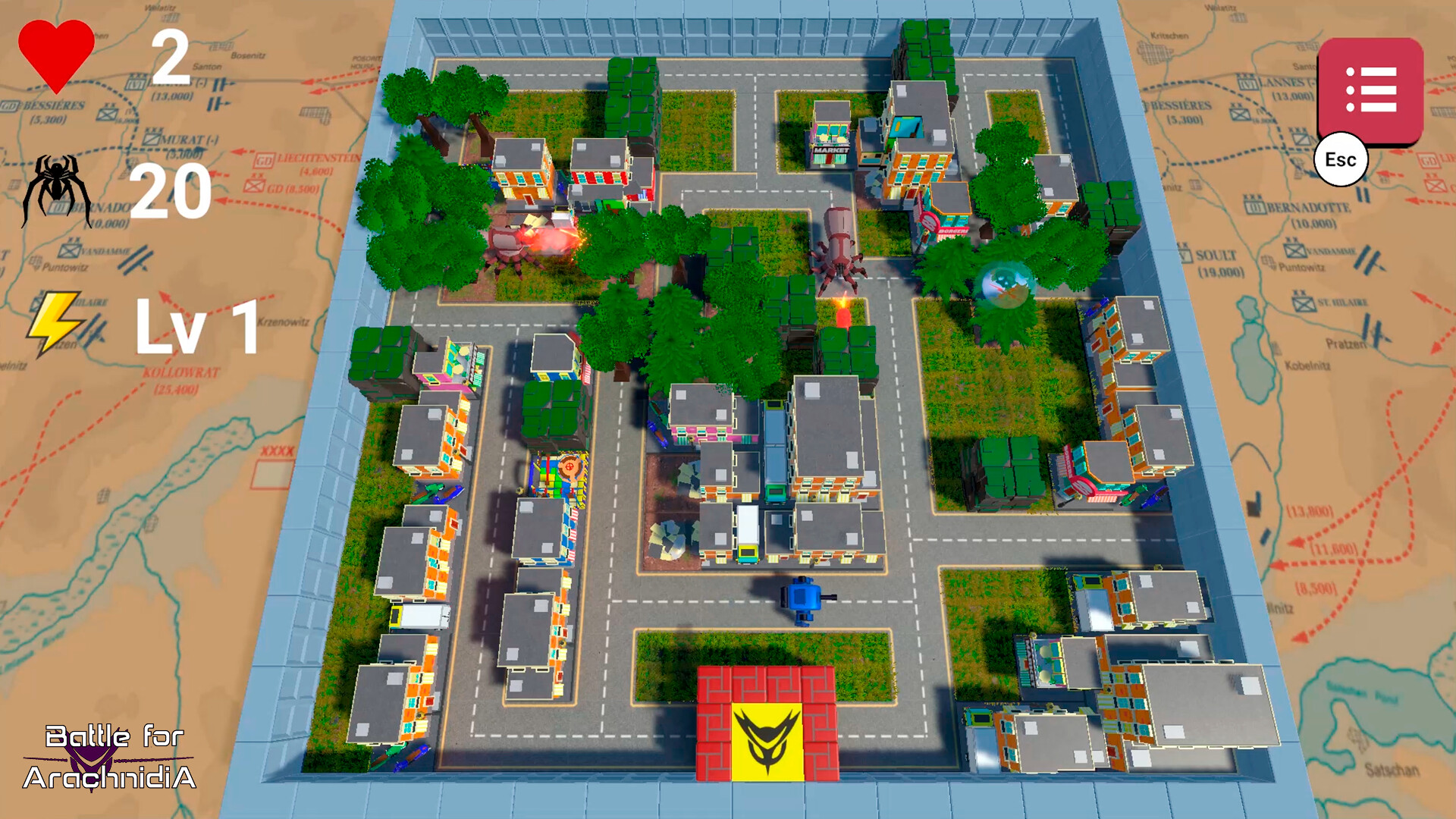 Battle of Arachnidia Screenshot 8