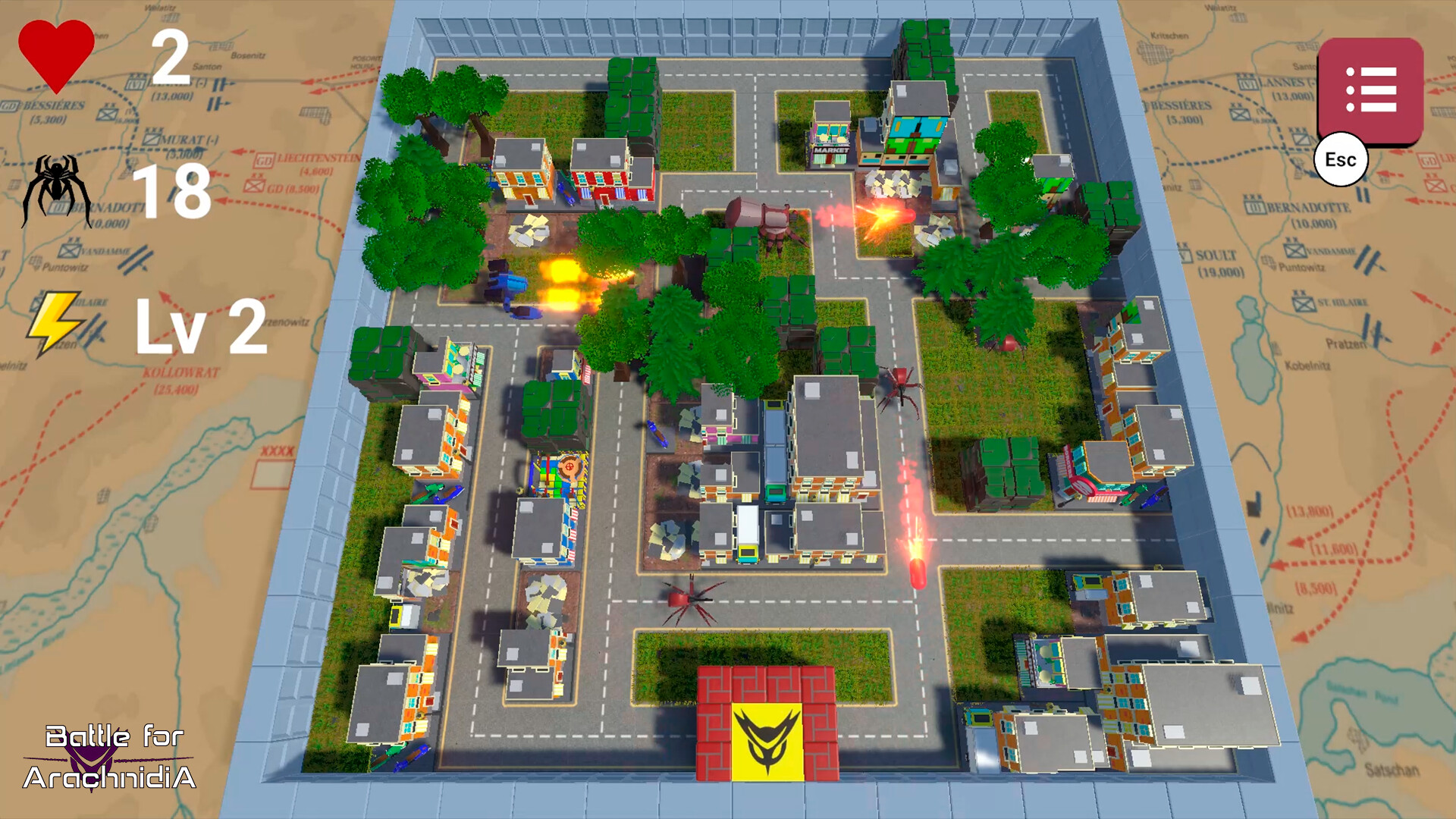 Battle of Arachnidia Screenshot 6