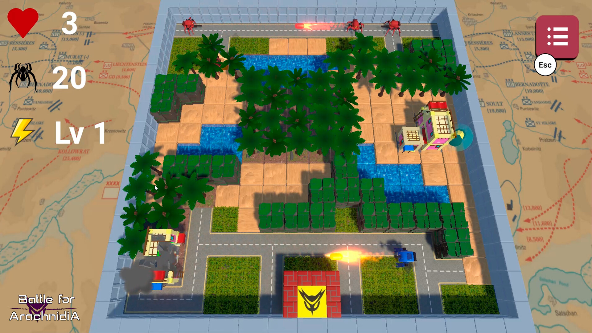 Battle of Arachnidia Screenshot 4