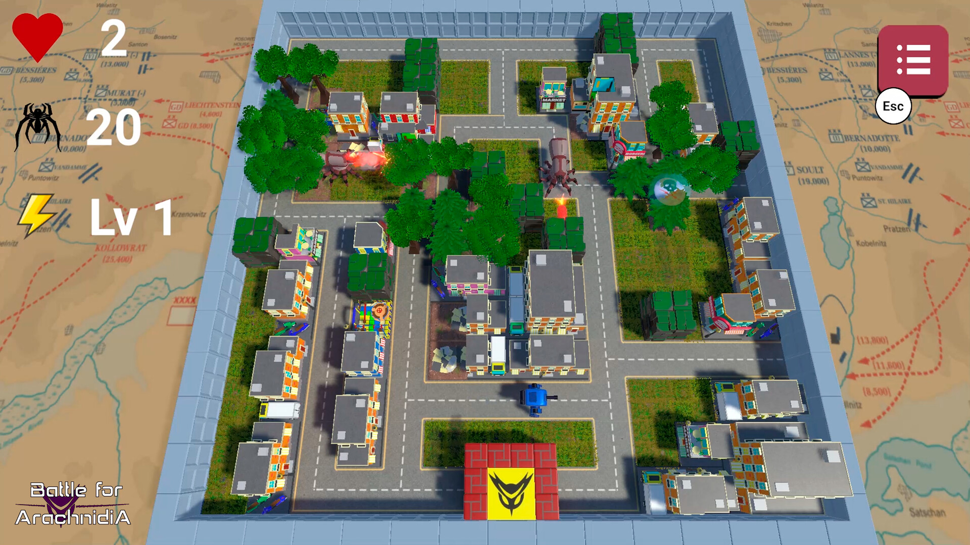 Battle of Arachnidia Screenshot 5